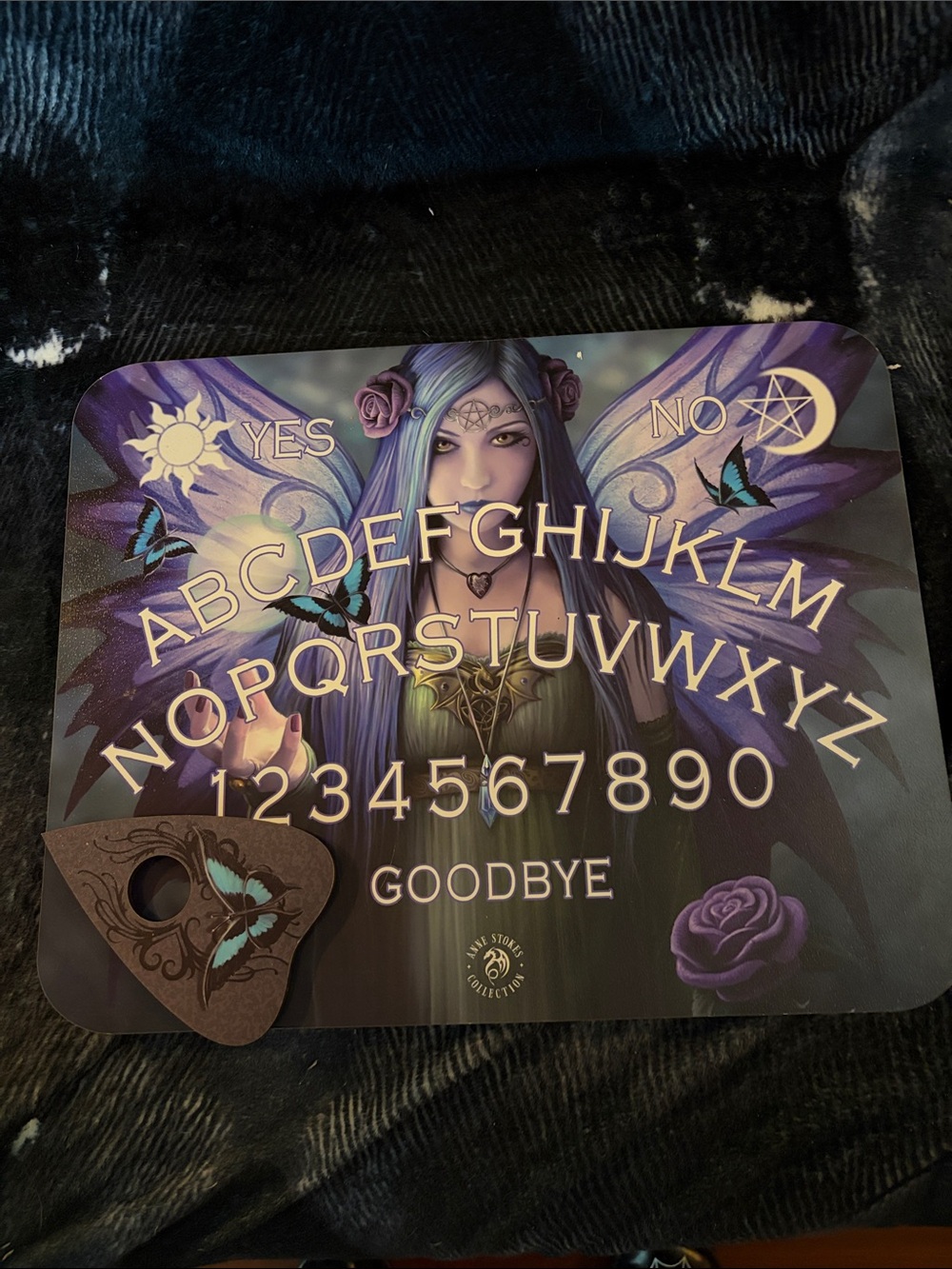 Mystic Fairy Ouija (Talking) Board—Art Work by Anne Stokes